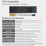 SMD2835 Single Color LED Strip Running Water Flowing With Touch Control ODM