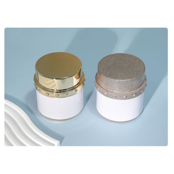 Refillable Empty Skincare Containers 30g 50g Cream Jar Containers For Cosmetic Packaging