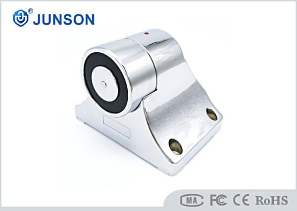 Quality JS-H37A-S Electromagnetic Door Holder Shine Silver Plating With Alarm Action for sale