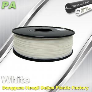 China Nylon 3D Printing Filament 1.75mm 3.0mm Or PA Material For 3D Printing on sale