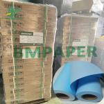CAD Printing 36'' X 150 Plotter Paper Blue Color Wet Resistant With 3'' Core