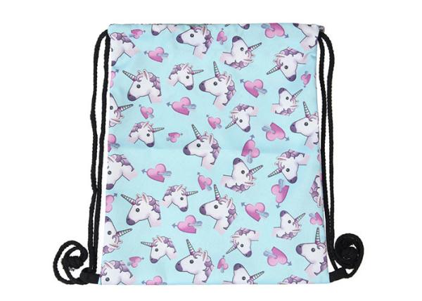 Quality Waterproof Polyester Ladies Drawstring Bag Backpack OEM Service for sale