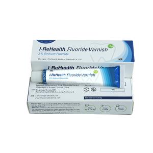 China Natural Resin 5% Sodium Fluoride Tooth Varnish For Sensitive Teeth 22600ppm on sale