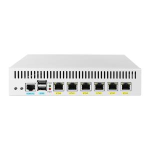 Buy cheap Atom D525 Firewall PC , Desktop Mini Computer 6 Gigabit LAN pFsense soft router product
