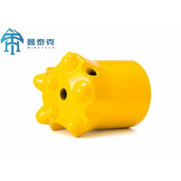 11° 38mm 7 Buttons Tapered Button Bit For Hard Rock Granite Drilling
