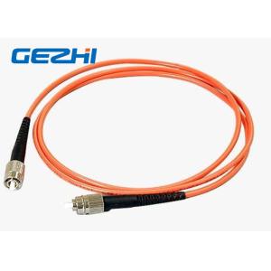 FC - FC Simplex Fiber Optic Patch Cord 3.0mm , ODF FC / UPC Patch Cord SM LSZH