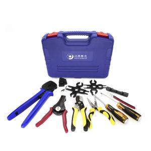 Buy cheap MC4 Crimping Tool Set Open Barrel Terminals Wire Stripper Cutter product