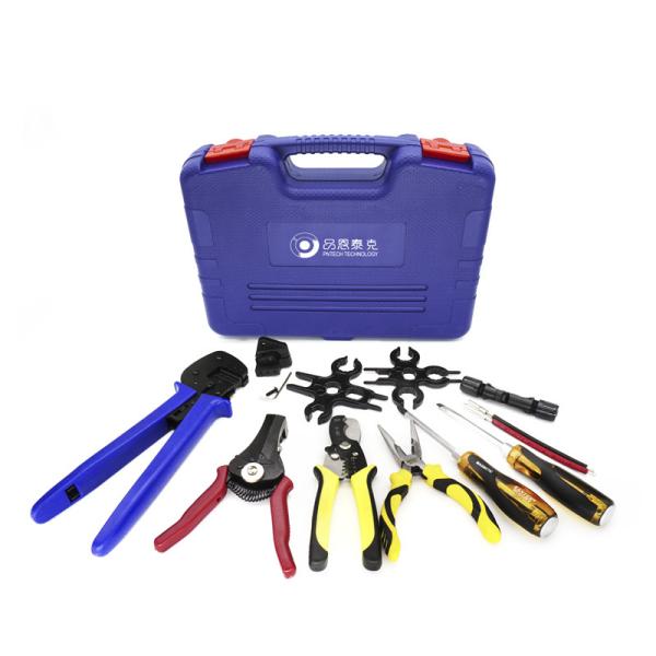Quality MC4 Crimping Tool Set Open Barrel Terminals Wire Stripper Cutter for sale