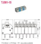 2p - 28p 3.50mm Spring Clamp Terminal Block For Frequency Converters
