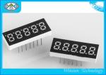 0.23 Inch Height LED 7 Segment Display 5 Digit For Communication / Instruments