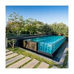 Customer's Demand Driven Acrylic Pool Design for Country Estate's Indoor Pool