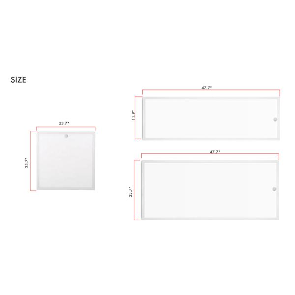 App Control Smart Led Panel Lighting 24W 36W 48W For Office Hotel