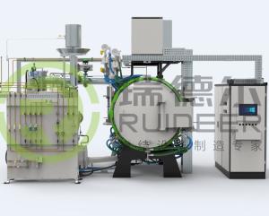 Heat Vacuum Sintering Furnace With Graphite Heating Element AC380V/50Hz