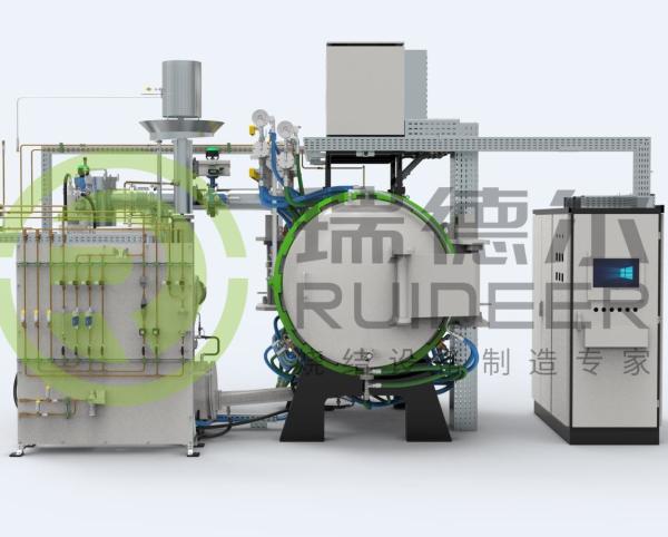 Quality Heat Vacuum Sintering Furnace With Graphite Heating Element AC380V/50Hz for sale