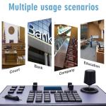 RS422 PTZ Keyboard Controller LCD IP Joystick Controller for PTZ camera