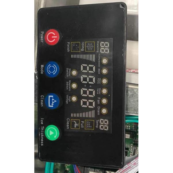 250kg Ice Storage Capacity Commercial Cube Ice Machine for Restaurant Bar Home Cooling