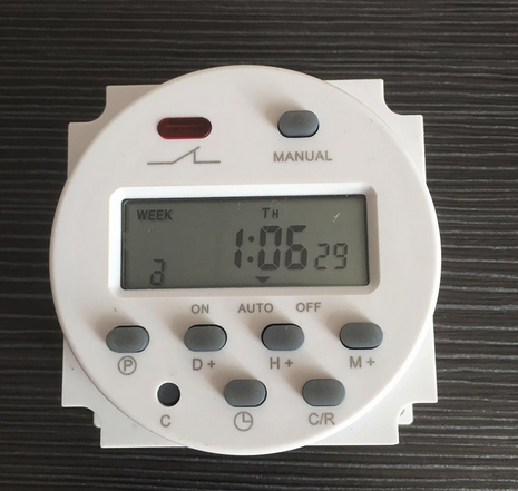 Timer Relay CN101A 7 Day Digital Programmable Repeat Cycle