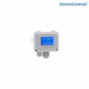 DIP Switch Room Temperature Humidity Sensor With Backlight LCD Display