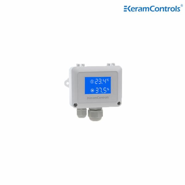 Quality DIP Switch Room Temperature Humidity Sensor With Backlight LCD Display for sale