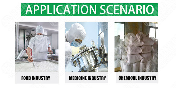 Button Control 450L/Time SS304 Dry Powder Blender
