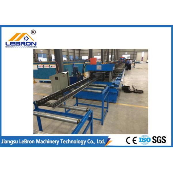 GI And GP Material Cable Tray Roll Forming Machine , Cable Tray Bending Machine