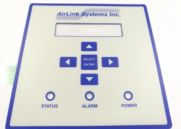 Quality Embossed Tactile Button Warterrpoof Membrane Switch With 3M Adhesive for sale