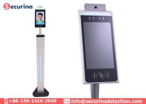 Buy cheap 50cm Temperature Measuring Intelligent Face Recognition Thermometer Non-Contact Attendance System product
