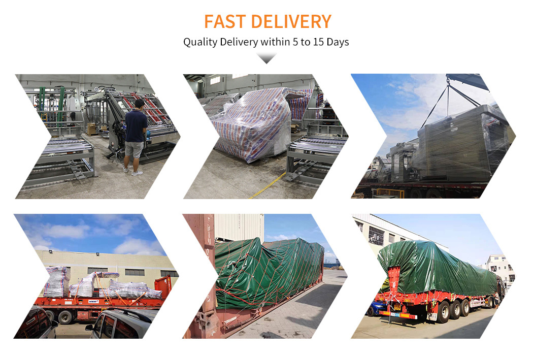 High Speed Solventless Automatic Adhesive Coating Flute Laminating Machine for Corrugated Paper