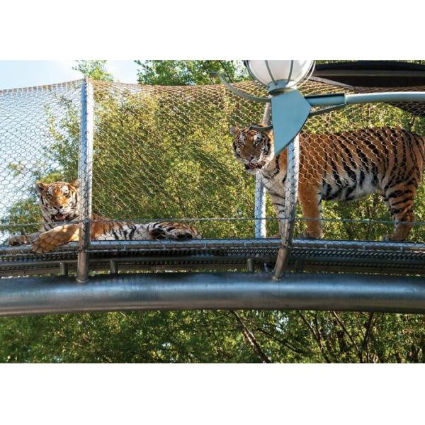 X- Tend Stainless Steel Wire Rope Zoo Mesh For Tigers And Monkeys