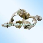 Good performance pressed scaffold galvanized double coupler for 48mm pipes,
