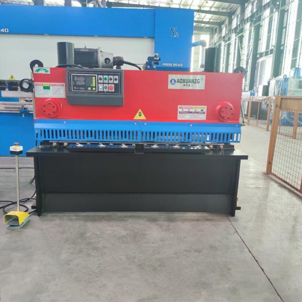 MD11 Hydraulic Guillotine Shearing Machine QC11K-6*1600 Sheet Metal Machine