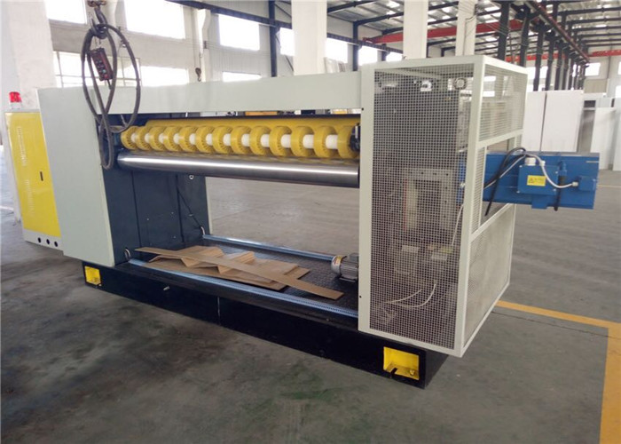 SS 304 Corrugated Board Cutting Machine , Auto Rotary Die Cutting Equipment
