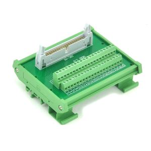 Buy cheap IDC 40P 40 Pin Connectors to Screw Terminal Block Wiring Breakout Board Adapter product