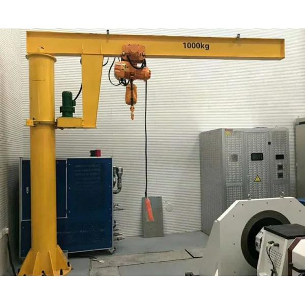 1T 2T Boom Jib Crane 6M Lifting Height Column Type Cantilever