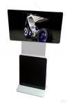 32" inch floor stand rotating LED monitor digital wifi AD totem signage player