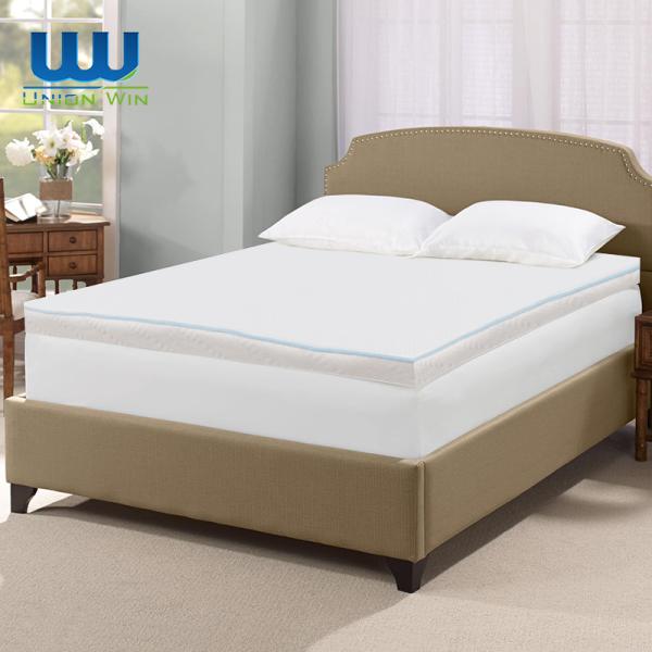Luxurious Super Soft Ventilated Gel Bed Foam Topper Pressure Relieving