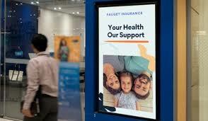 Bank Digital Signage Real Time Updates Queuing Systems Financial Information Displays