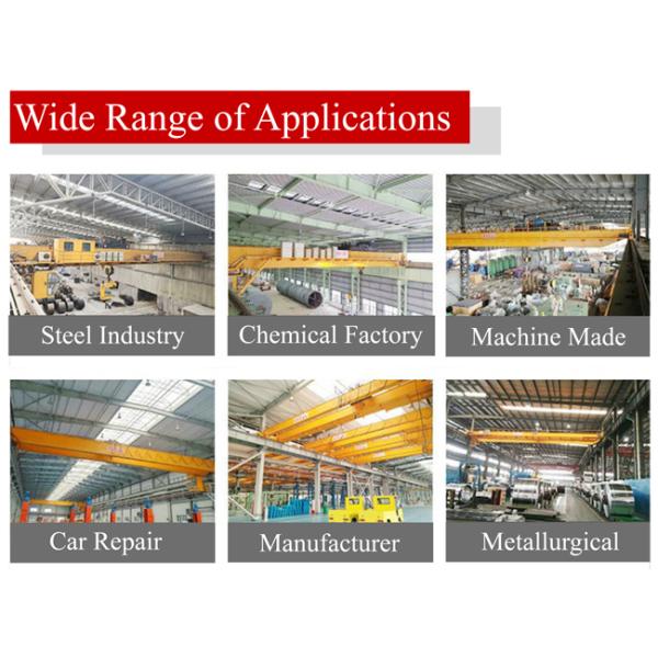 SGS A5 20T Span 20m Double Girder EOT Crane For Metallurgical