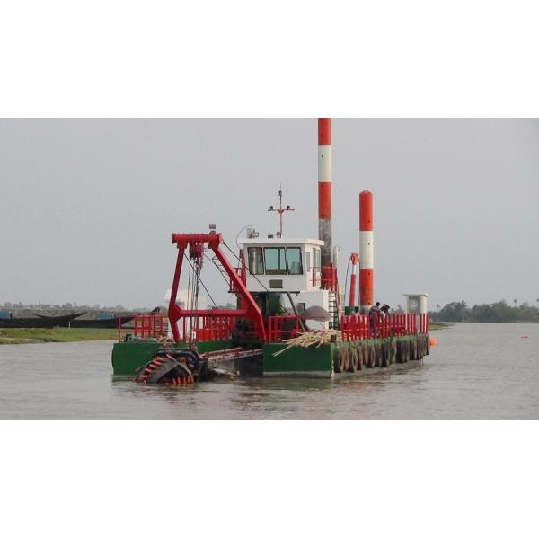450mm 18 Inch Hydraulic Cutter Suction Dredger Ship For Sand Dredging With Distance 1.5km