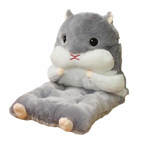 Quality Multifunctional Detachable Hamster Plush Seat Cushion for sale