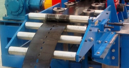 Portable 6" K Style Water Rain Gutter Making Machine Aluminum Hard Chrome Steel