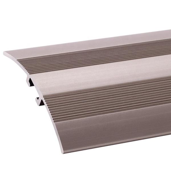 Quality Metallic Aluminum Transition Strip For Tile Wood Edge for sale