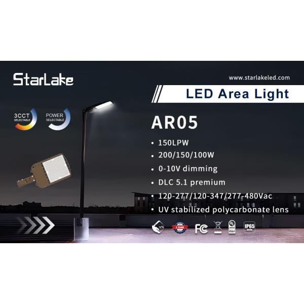 Energy Saving LED Area Light 3000K 4000K 5000K LED Parking Lot Lights