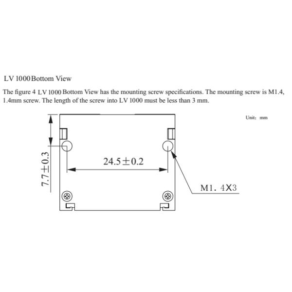 LV1000 Automatical Wireless Handheld Barcode Scanner 5Mil Resolution