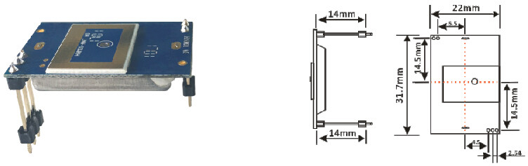 Patch Antenna High Frequency Motion Sensor Antenna Module Only