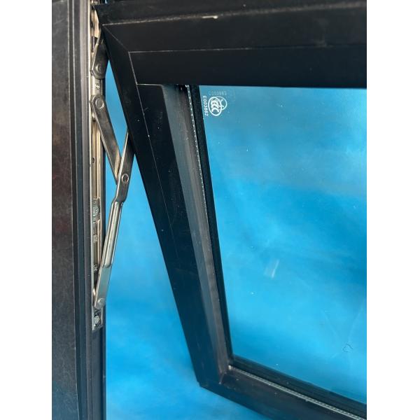 Double Glass Aluminum Awning Window Tempered Glass Aluminum House Window