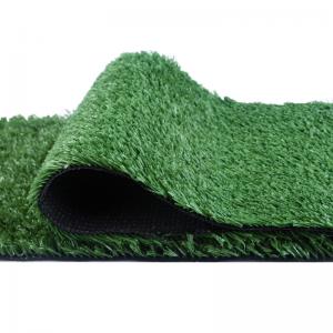China High Density Green Grass Mat For Floor Artificial 4m X 25m Size on sale