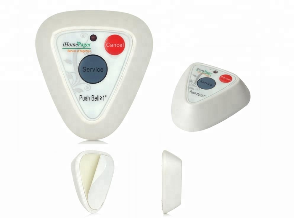 wireless alarm system call button pager and light sound device