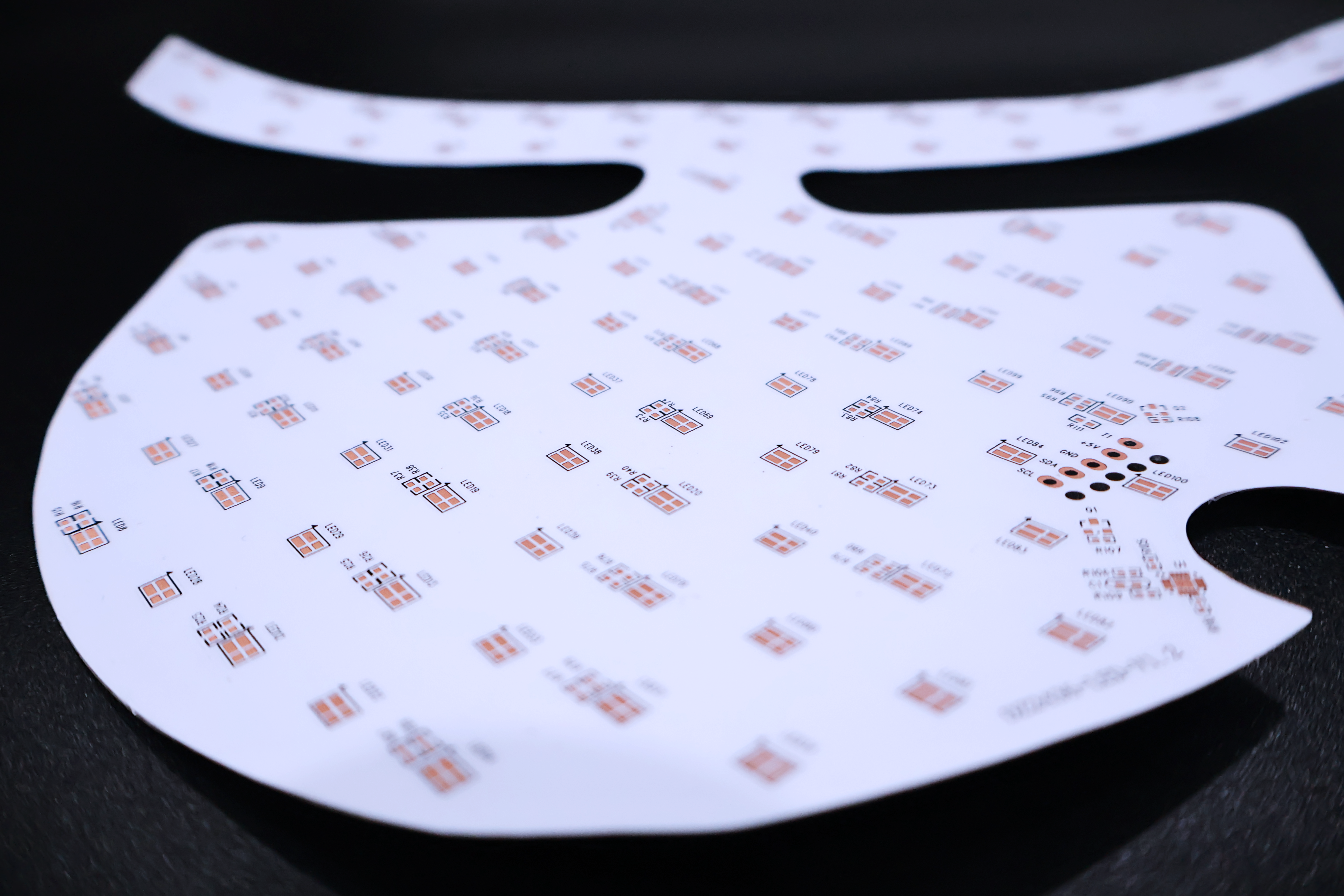 design a FPCB board We are profession flexible printed circuit board manufacturers can provide Medical Equipment FPC for Neck heating instrument