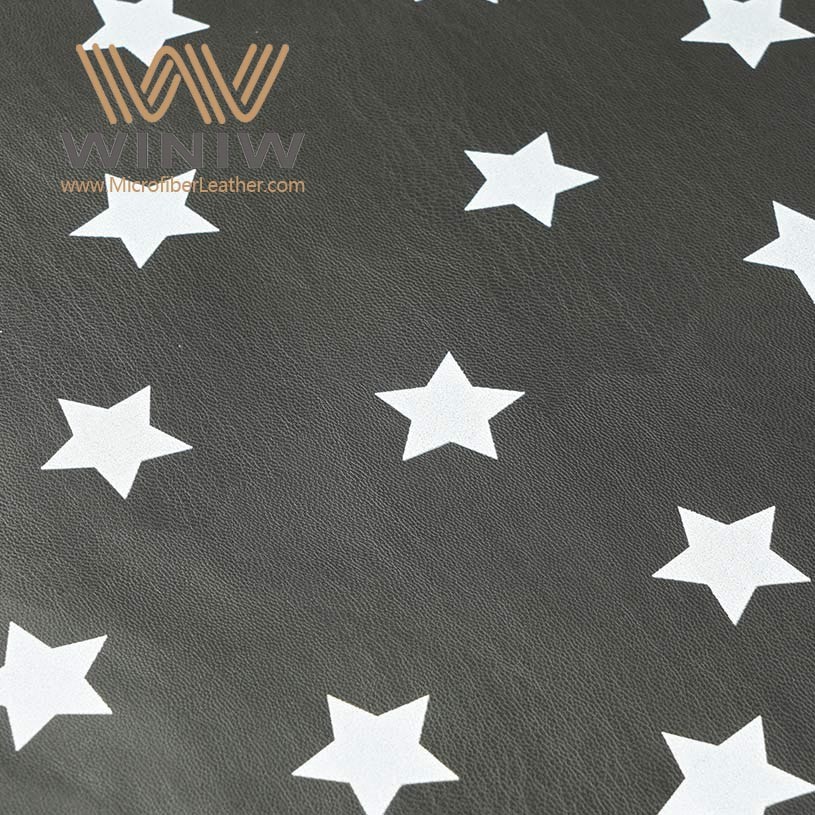 Customized Pattern Environmentally Friendly Vegan Leather Fake Leather Fabric